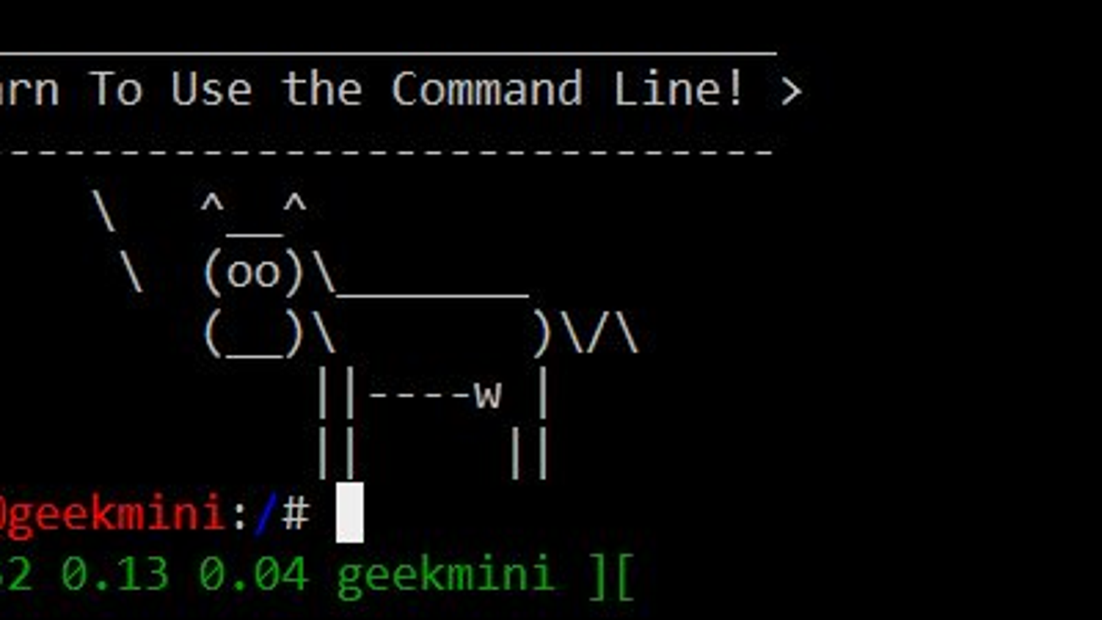 mac terminal commands scrolling