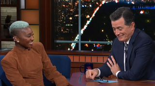 Cynthia Erivo, Stephen Colbert