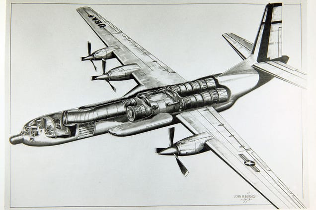Feast your eyes on these rare aircraft cutaway drawings