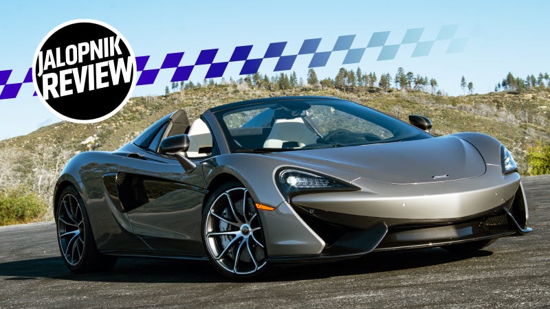 The 2018 McLaren 570S Spider Is More Extreme Than I Expected The 2018 McLaren 570S Spider Is More Extreme Than I Expected