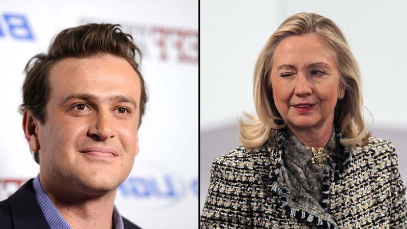 Illustration for article titled Jason Segel Might Be Good Enough for You, But He's Not Good Enough for Hillary Clinton