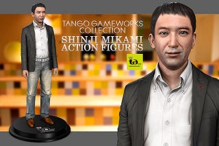 Illustration for article titled The Creator of Resident Evil Gets His Own Truly Bizarre Action Figure