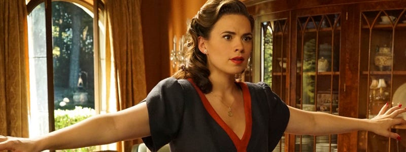 Illustration for article titled Agent Carter S2E4 Megathread: Smoke and Mirrors and Mysterious Alliances, Oh My!