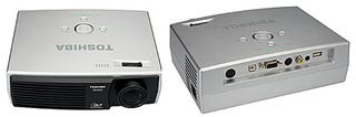 Illustration for article titled Toshiba TDP-PX10U Surprisingly Bright for a Such a Puny Projector