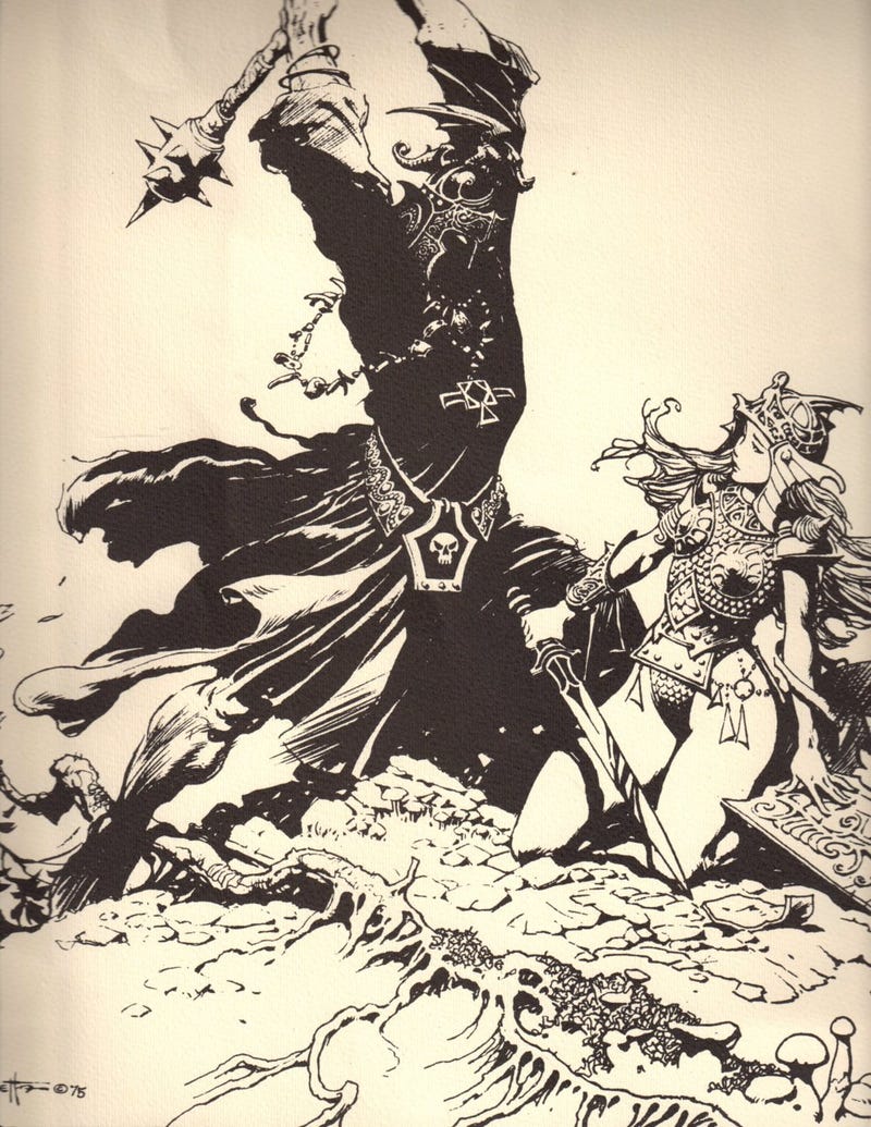 Frank Frazetta S Lord Of The Rings Illustrations Brought