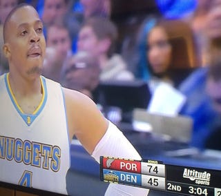 Illustration for article titled Blazers Smoke the Nuggets