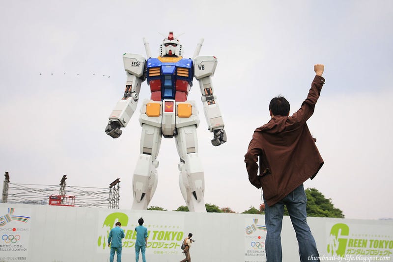 Illustration for article titled How About Another Life-Sized Gundam Statue?