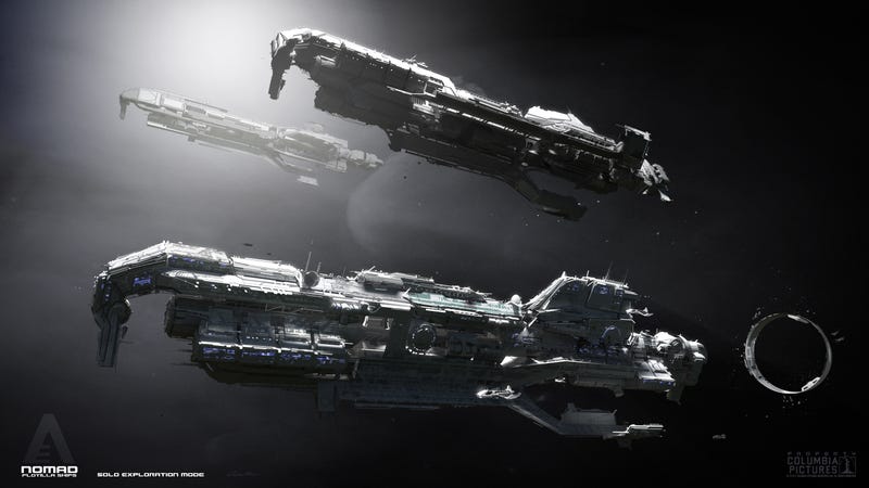 Spaceship concept art that will blow your post-apocalyptic mind