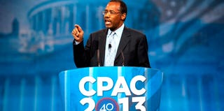 Dr. Ben Carson at CPAC 2013 (Douglas Graham/CQ Roll Call)