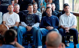 Illustration for article titled The Real Frauds: Why Did A-Rod's Teammates Even Bother To Show Up?