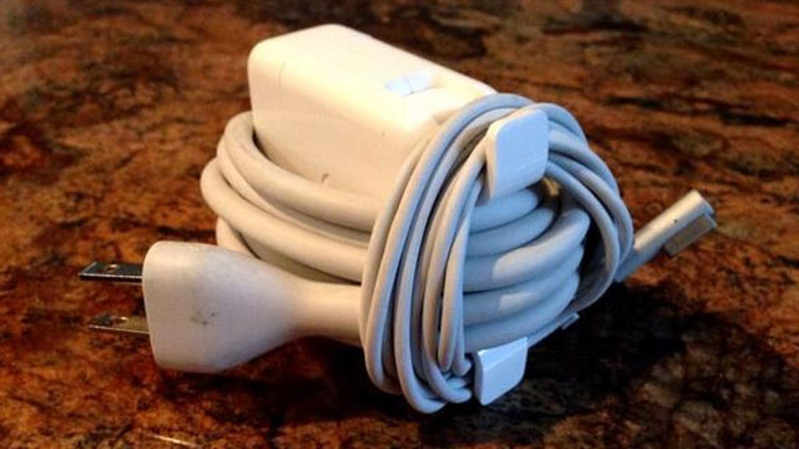 The Best Way to Wrap Your MacBook's Power Cord