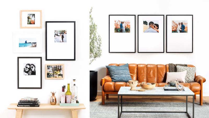 The Organic Gallery Wall | $350 | Framebridge The Triptych Gallery Wall | $450 | Framebridge