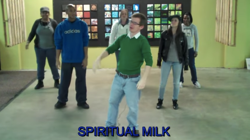 Illustration for article titled Finally, a Christian alternative to the wicked heresy of the "Cha Cha Slide"