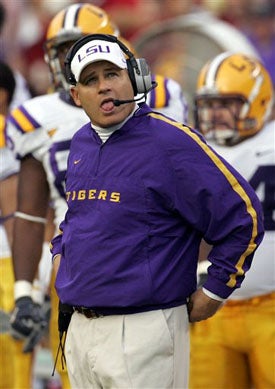 Illustration for article titled Les Miles Needs To Work On His Sarcastic Rants