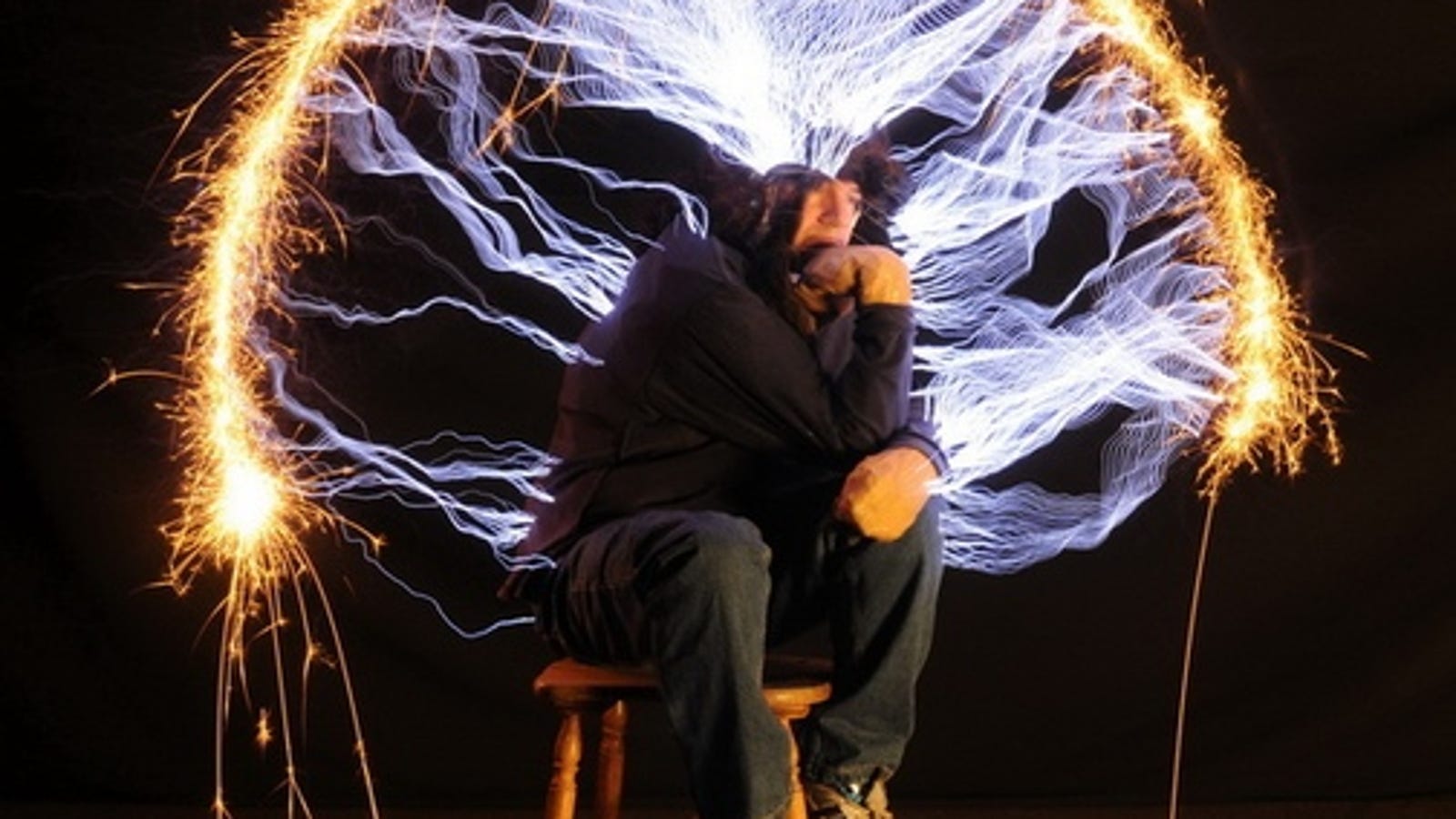 Strangely, The Man In This Electrifying Photo Is Not Dead Today