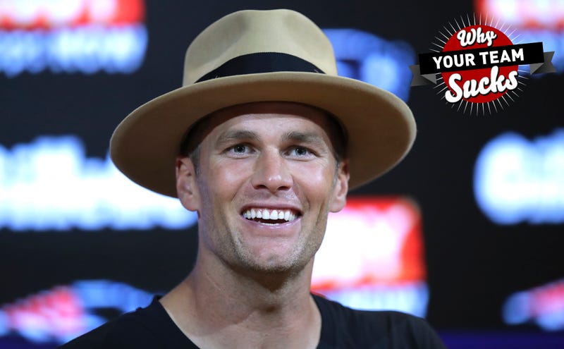 Illustration for article titled Why Your Team Sucks 2019: New England Patriots