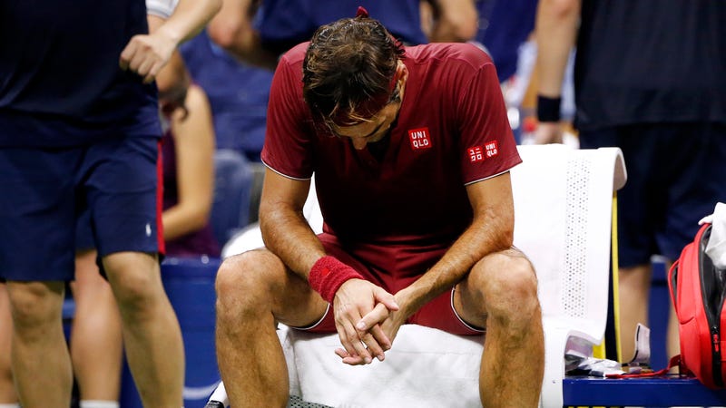 Illustration for article titled Roger Federer Got Soaked