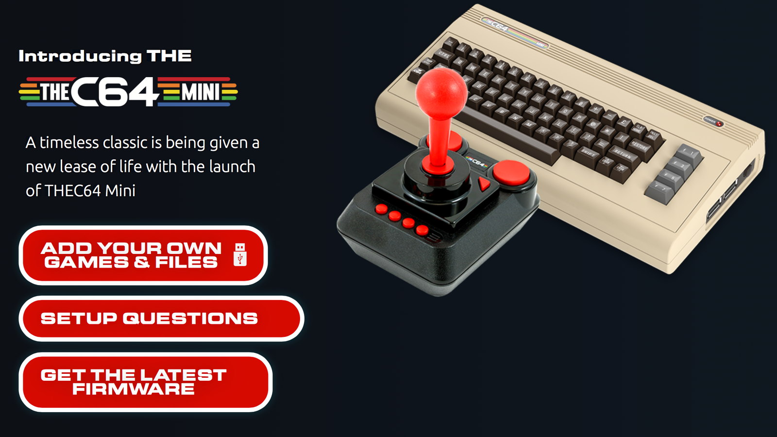 PSA: The C64 Mini Comes Out In Two Months, and Preorders Are In Stock