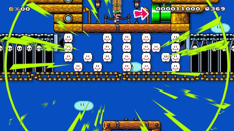 Illustration for article titled Brilliant Mario Maker 2 Designer Makes Courses Unlike Any Mario Game