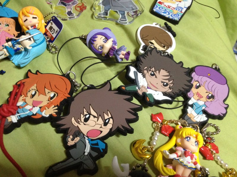 Illustration for article titled Anime Toys - A Really Big Pile of Keychains