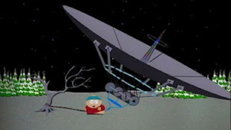 Illustration for article titled South Park (Classic): “Cartman Gets An Anal Probe”