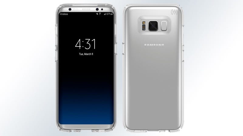 El nuevo Samsung Galaxy S8 (con funda), segĂşn un fabricante de fundas