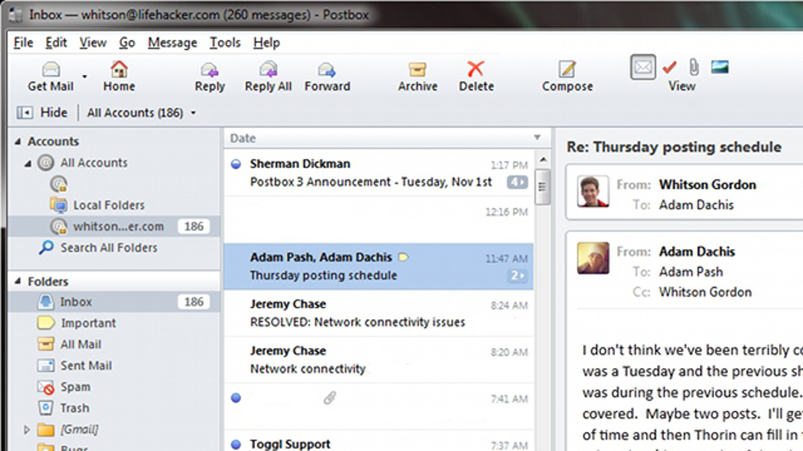 gmail mail app mac