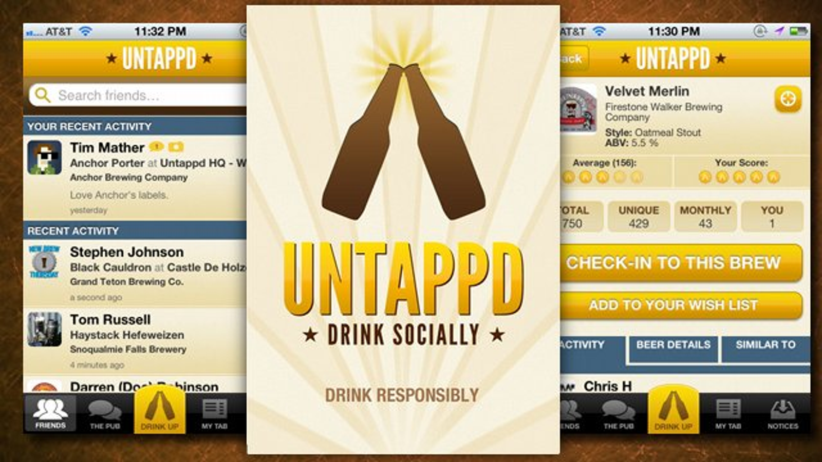 wine app like untappd