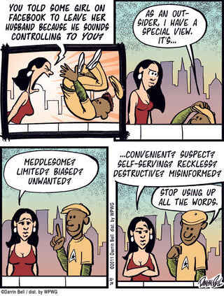 Illustration for article titled Candorville Comic: Roxanne's Return