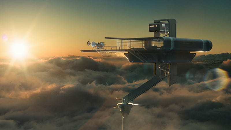 If The Beautiful Sky Tower From Oblivion Could Actually