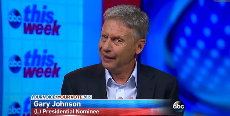 photo of Gary Johnson's Solution For Climate Change Involves Moving to Other Planets image