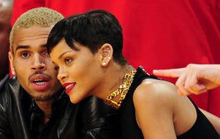 Chris Brown and Rihanna in 2012ROBYN BECK/AFP/Getty Images