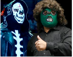 Illustration for article titled A Mexican Murder Mystery Featuring Masked Mini-Wrestlers A Roving Gang Of Hookers And Perez Hilton