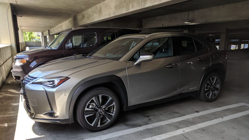 Illustration for article titled 2019 Lexus UX 250h FWD... no wait, AWD: The Oppositelock Quickie