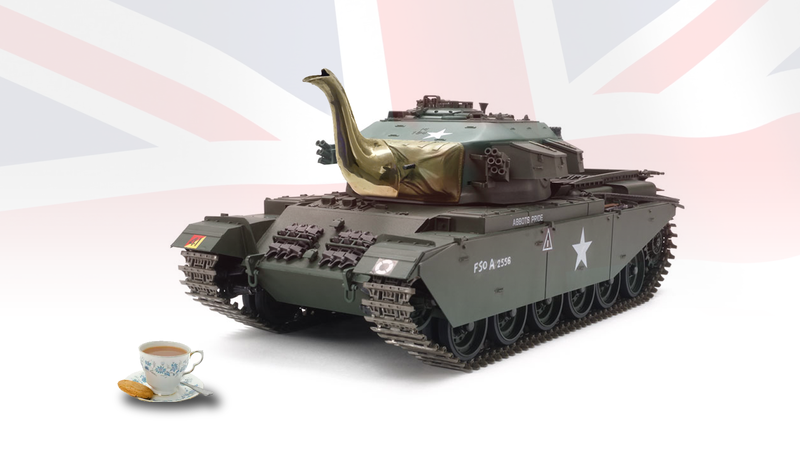 Illustration for article titled British Tanks Have Had Tea-Making Equipment Installed Since WWII