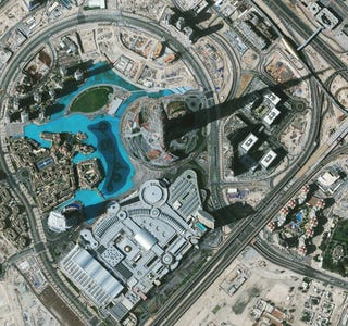 Illustration for article titled The Tallest Building In the World From the Highest Resolution Satellite Around the World