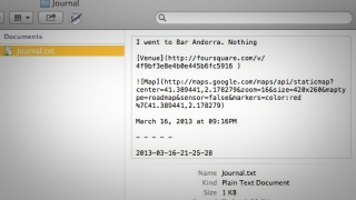 macjournal dropbox