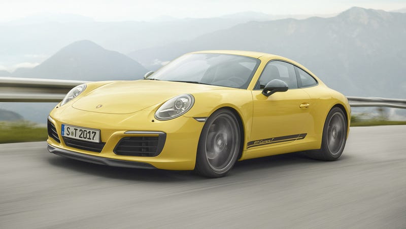 Porsche 911 Carrera T is the lightest 911