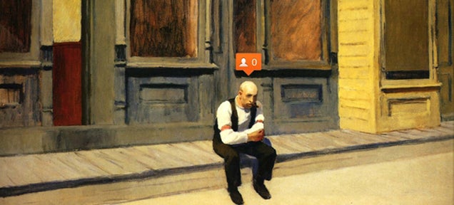 If Edward Hopper Used Instagram and Facebook