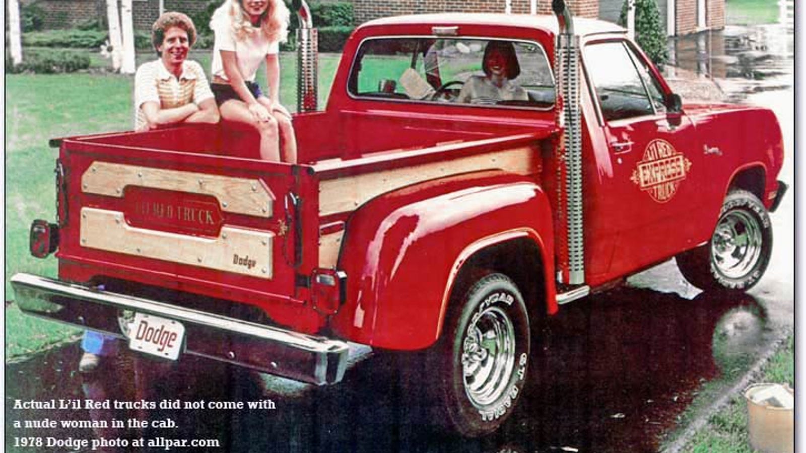 Lil Red Express Truck And A Srt Express Commercial Idea