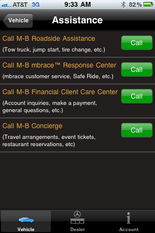 Illustration for article titled Mercedes-Benz's iPhone App Just Got Even Fancier