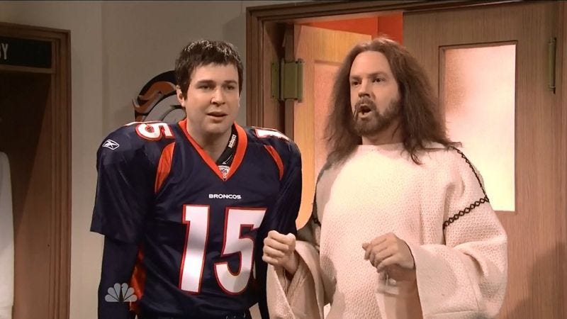 Illustration for article titled Pat Robertson has some typically Pat Robertson thoughts on Saturday Night Live's Tim Tebow sketch