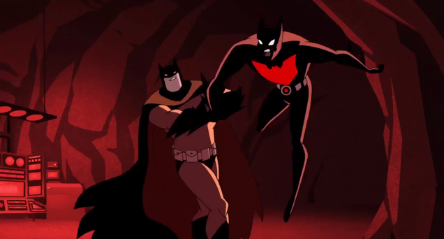 It's Batman Versus Batman Beyond In The New DC Animation Short