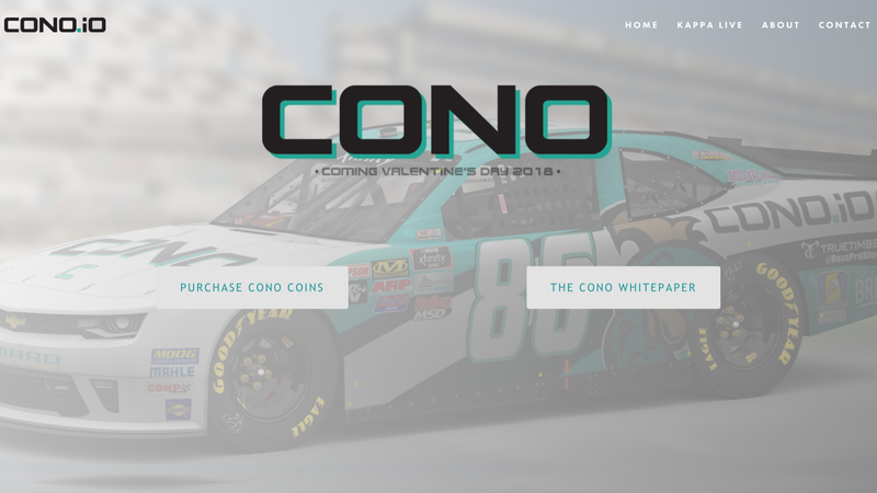 crypto currency sponsors nascar team