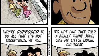 Illustration for article titled Candorville Comic: Parental Pride