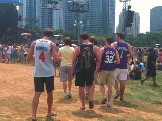 Illustration for article titled Look At These Fucking Hoopsters At Lollapalooza: Part Two