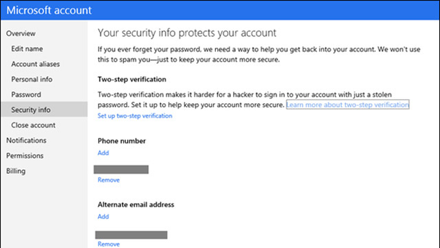 microsoft two factor authentication