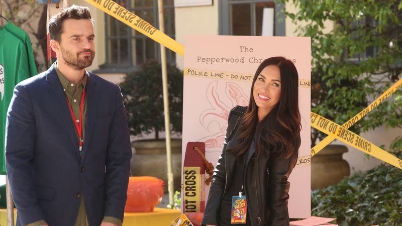 (Jake Johnson, Megan Fox) (Photo: Patrick McElhenney/FOX)