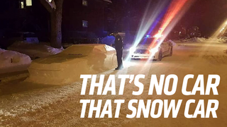 Snow Toyota Supra Fools Canadian Police<em>