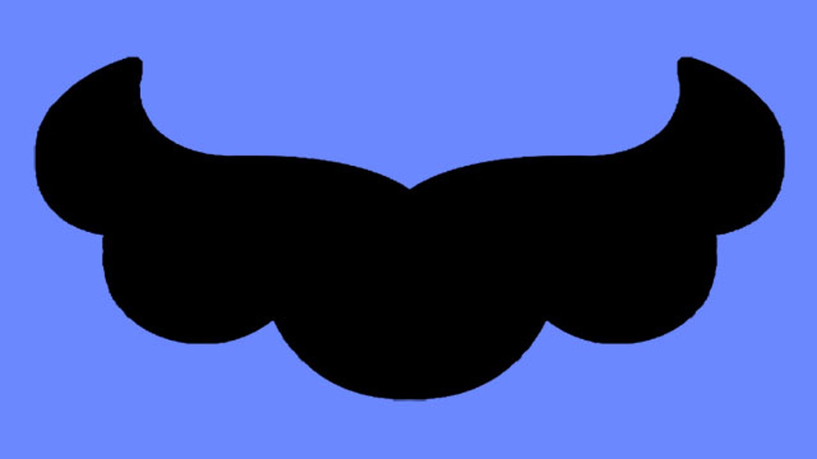 mario mustache template